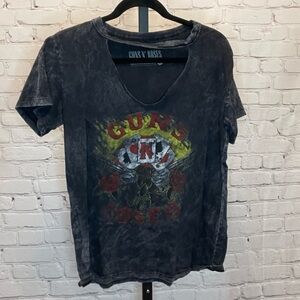 Guns N' Roses Distressed T-Shirt Size Large